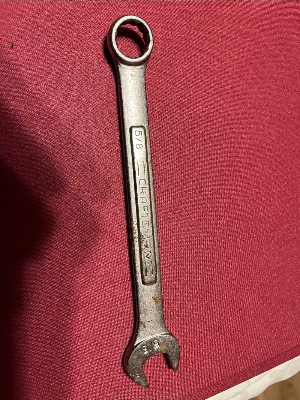 Craftsman Silver 5/8" Combination Wrench